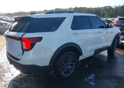 2025 Ford Explorer St из США, поврежденный, VIN 1FMWK8GC0SGC68202